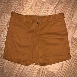 Burnt orange Ann Taylor shorts